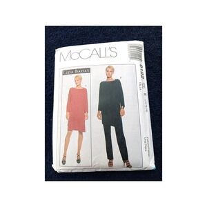 McCalls 9122 Dress Tunic Pants Misses 14-18 Knit Sewing Pattern UNCUT- 1997